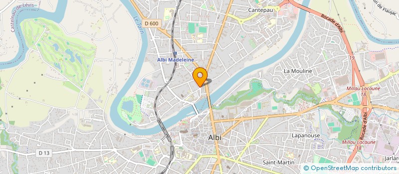 localisation de l'entreprise MONSIEUR JOEL MALATERRE à ALBI