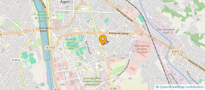 localisation de l'entreprise MONSIEUR JOEL MALATY  AGEN