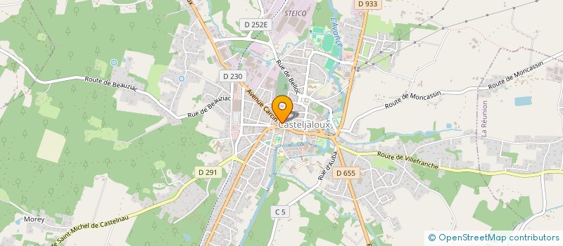 localisation de l'entreprise MONSIEUR JOEL MALVAUD  CASTELJALOUX