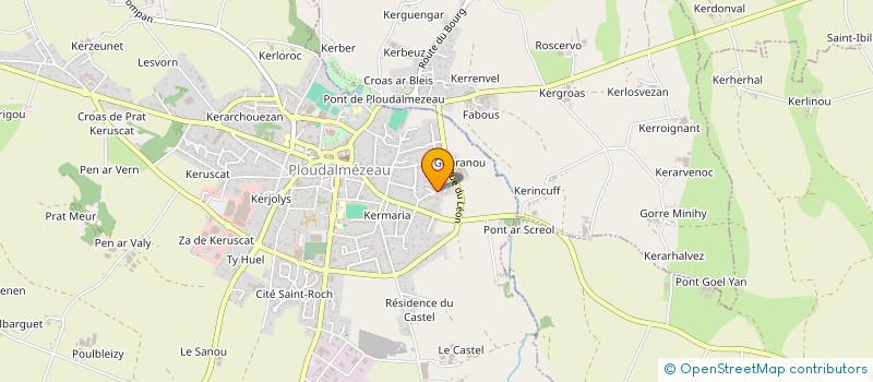 localisation de l'entreprise MONSIEUR JOEL MARC à PLOUDALMEZEAU