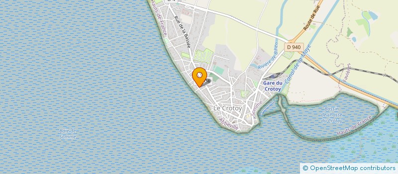 localisation de l'entreprise MONSIEUR JOEL MARQUET à LE CROTOY