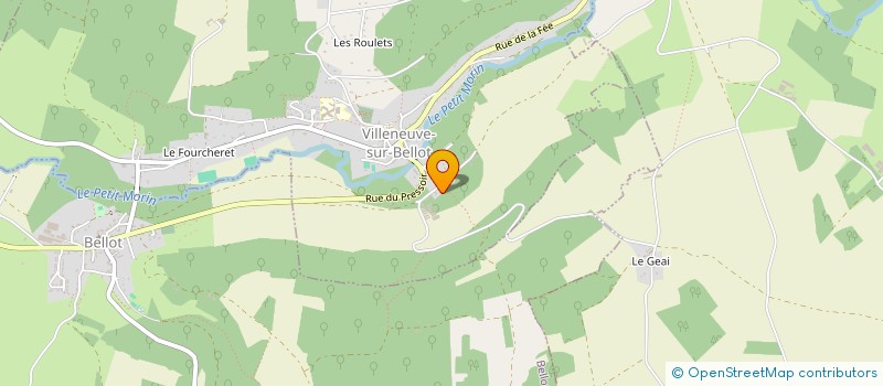 localisation de l'entreprise MONSIEUR JOEL MARTIN à VILLENEUVE-SUR-BELLOT