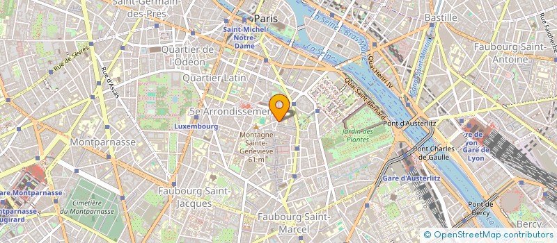 localisation de l'entreprise MONSIEUR JOEL MARTIN à PARIS