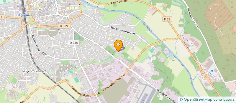 localisation de l'entreprise MONSIEUR JOEL MARTZ  HAGUENAU