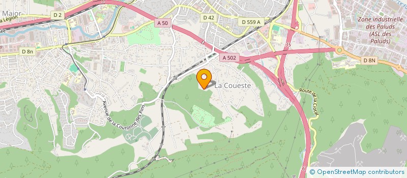 localisation de l'entreprise MONSIEUR JOEL MASSE à AUBAGNE