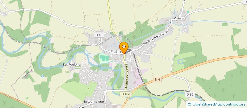 localisation de l'entreprise MONSIEUR JOEL MAULARD  ESTERNAY