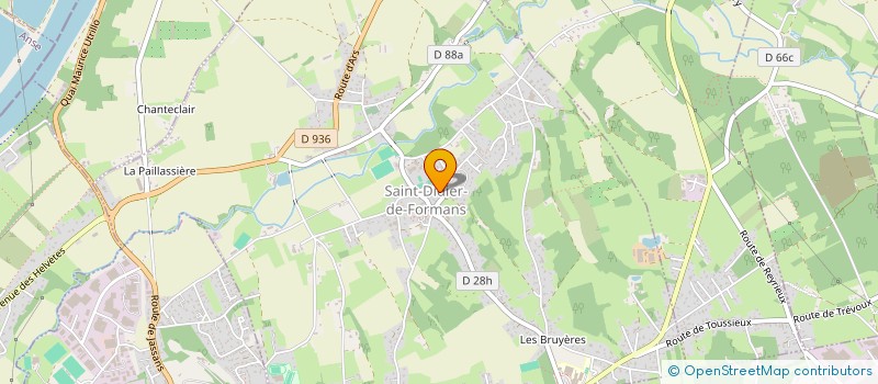 localisation de l'entreprise MONSIEUR JOEL MEIN  SAINT-DIDIER-DE-FORMANS