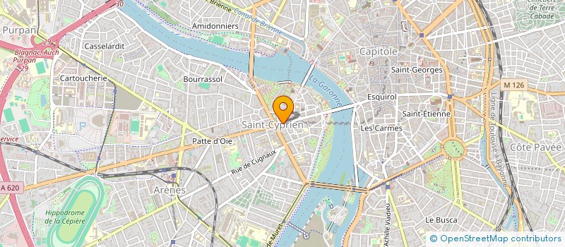 localisation de l'entreprise MONSIEUR JOEL MELLET à TOULOUSE