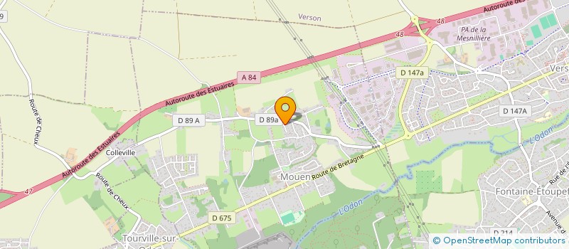 localisation de l'entreprise MONSIEUR JOEL MENARD  MOUEN