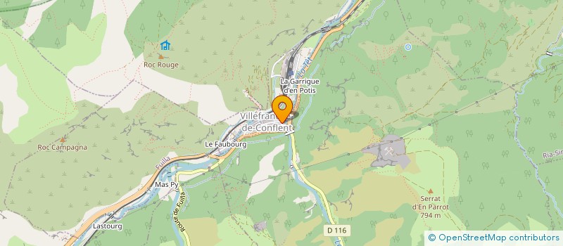 localisation de l'entreprise MONSIEUR JOEL MENE à VILLEFRANCHE-DE-CONFLENT
