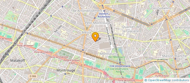 localisation de l'entreprise MONSIEUR JOEL MENU  PARIS