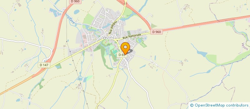 localisation de l'entreprise MONSIEUR JOEL MERLET  CHANTELOUP-LES-BOIS