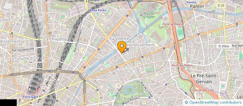 localisation de l'entreprise MONSIEUR JOEL MERRAN  PARIS