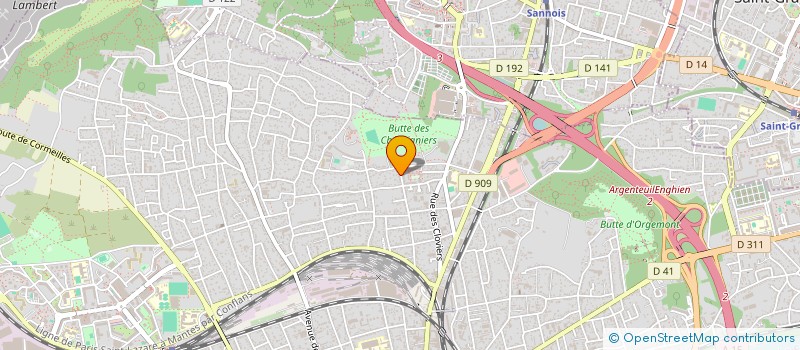 localisation de l'entreprise MONSIEUR JOEL MICHELOT à ARGENTEUIL