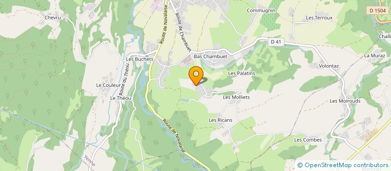 localisation de l'entreprise MONSIEUR JOEL MILLION-ROUSSEAU  SAINT-JEAN-DE-CHEVELU