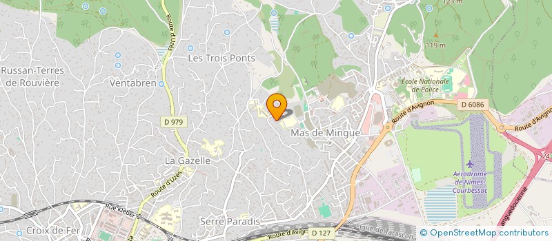 localisation de l'entreprise MONSIEUR JOEL MOINAS  NIMES