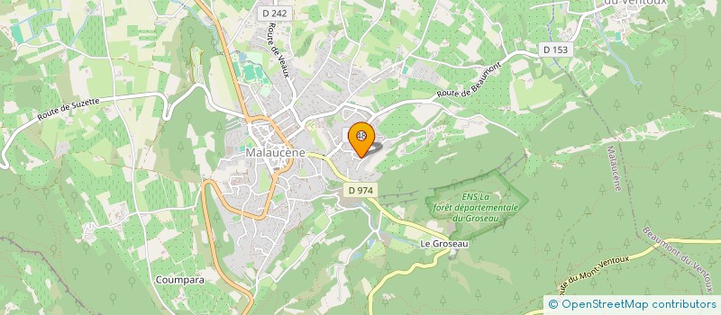 localisation de l'entreprise MONSIEUR JOEL MOKRZYCKI à MALAUCENE