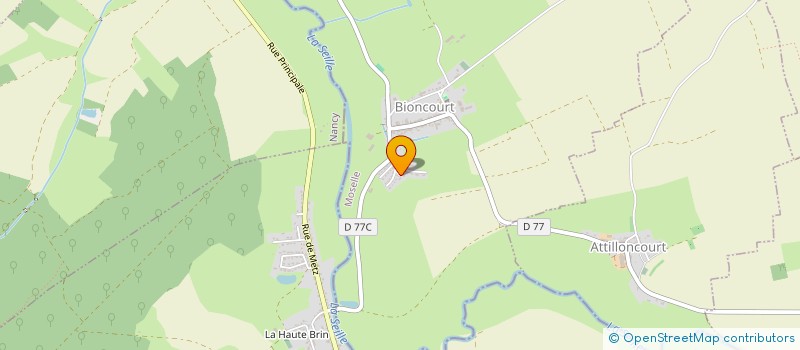 localisation de l'entreprise MONSIEUR JOEL MOKTAR  BIONCOURT