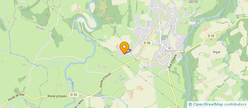 localisation de l'entreprise MONSIEUR JOEL MONTOYA  ASSON