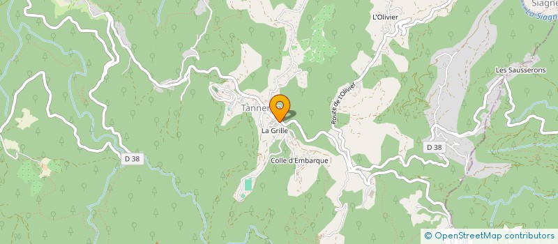 localisation de l'entreprise MONSIEUR JOEL MOREIRA PEREIRA  TANNERON