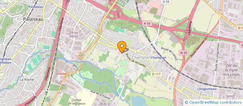 localisation de l'entreprise MONSIEUR JOEL MOTA ALBUQUERQUE  CHAMPLAN