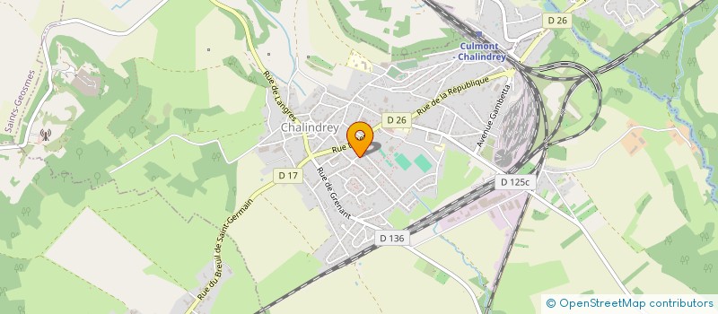 localisation de l'entreprise MONSIEUR JOEL MOUGNIOT à CHALINDREY