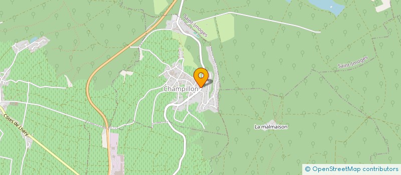 localisation de l'entreprise MONSIEUR JOEL MOUSSE  CHAMPILLON