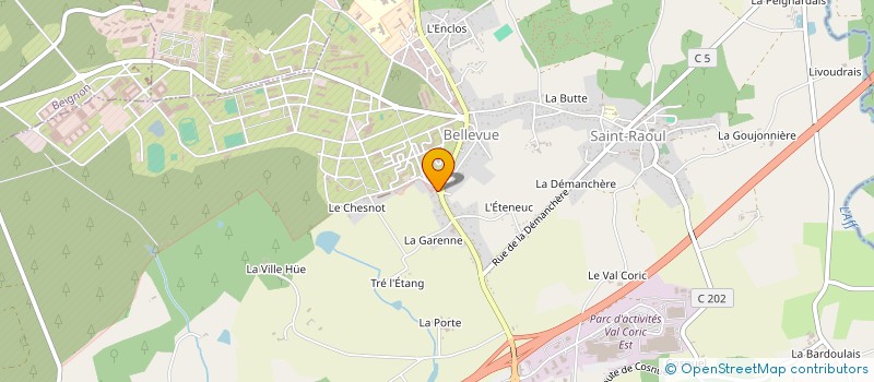 localisation de l'entreprise MONSIEUR JOEL MOUTEL  GUER