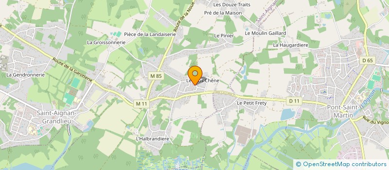 localisation de l'entreprise MONSIEUR JOEL MULLOIS à SAINT-AIGNAN-GRANDLIEU