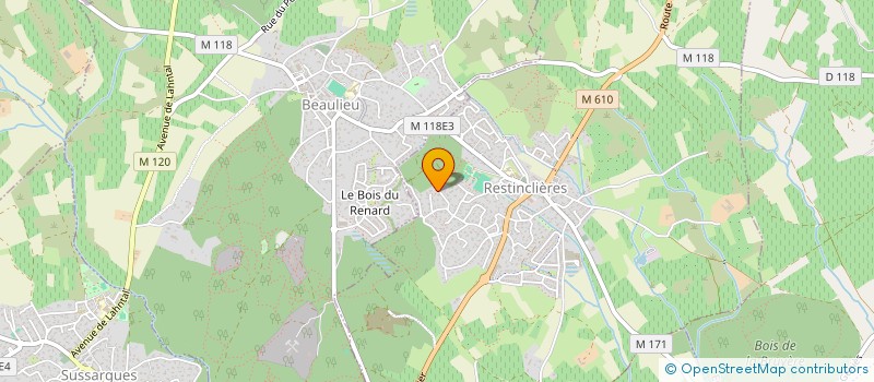localisation de l'entreprise MONSIEUR JOEL NADAL à RESTINCLIERES