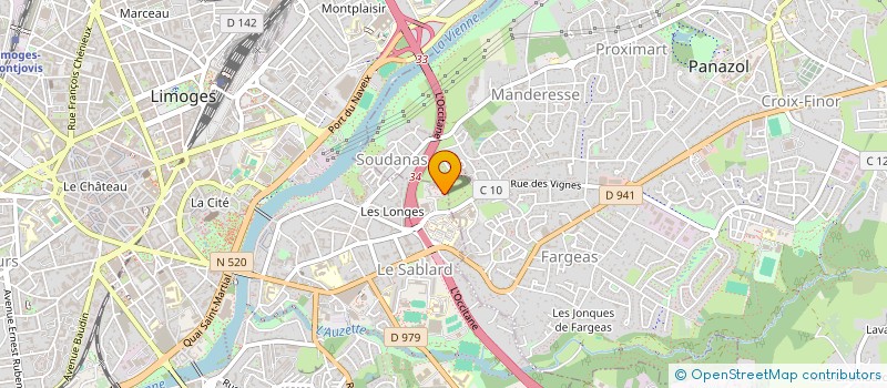 localisation de l'entreprise MONSIEUR JOEL NEANT à LIMOGES