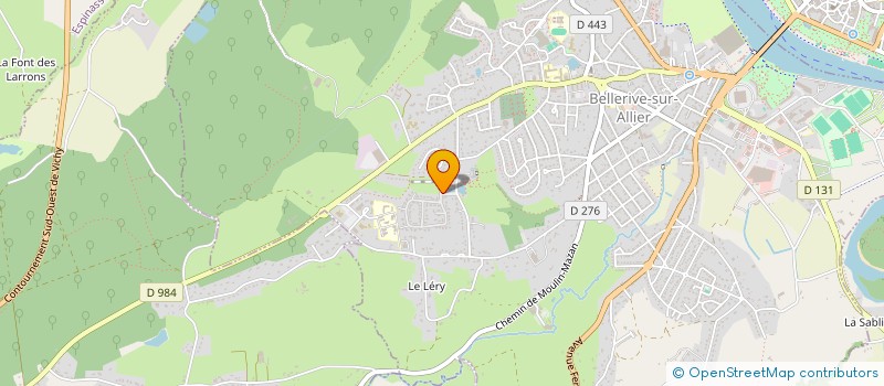 localisation de l'entreprise MONSIEUR JOEL NEVEU à BELLERIVE-SUR-ALLIER