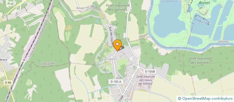 localisation de l'entreprise MONSIEUR JOEL NIRIN  CARNETIN