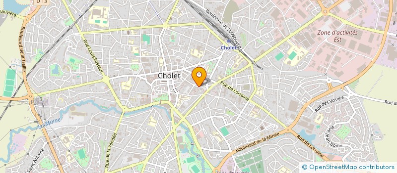 localisation de l'entreprise MONSIEUR JOEL NIVOLLE à CHOLET