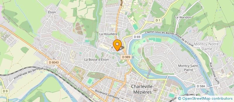 localisation de l'entreprise MONSIEUR JOEL NKOTO-ANGOULA à CHARLEVILLE-MEZIERES