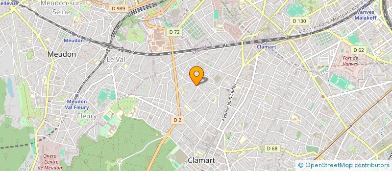 localisation de l'entreprise MONSIEUR JOEL NOGUES à CLAMART