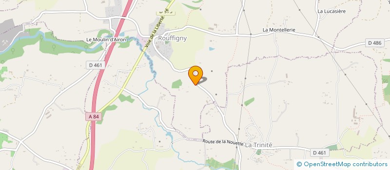 localisation de l'entreprise MONSIEUR JOEL NORGEOT  LA LANDE-D'AIROU