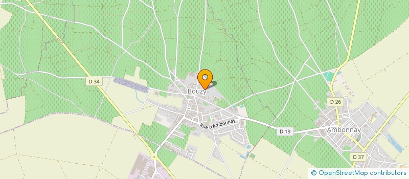 localisation de l'entreprise MONSIEUR JOEL OFFRET  BOUZY