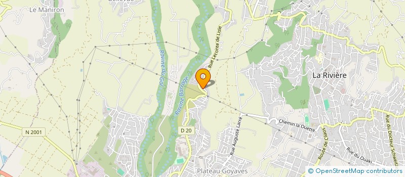 localisation de l'entreprise MONSIEUR JOEL ORBOIN  SAINT-LOUIS