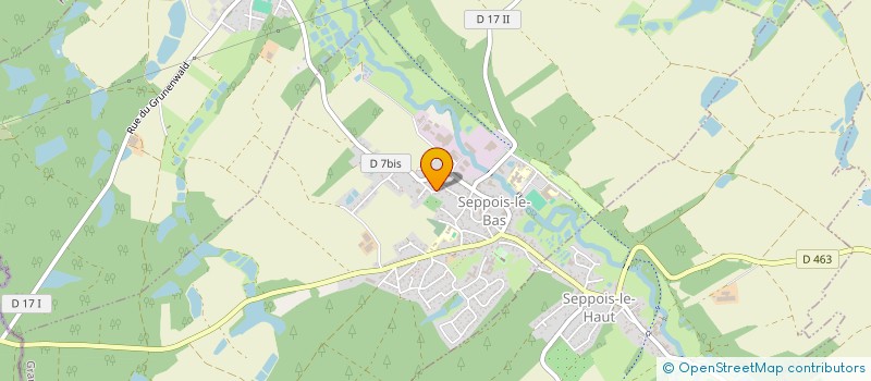 localisation de l'entreprise MONSIEUR JOEL ORTEGA  SEPPOIS-LE-BAS