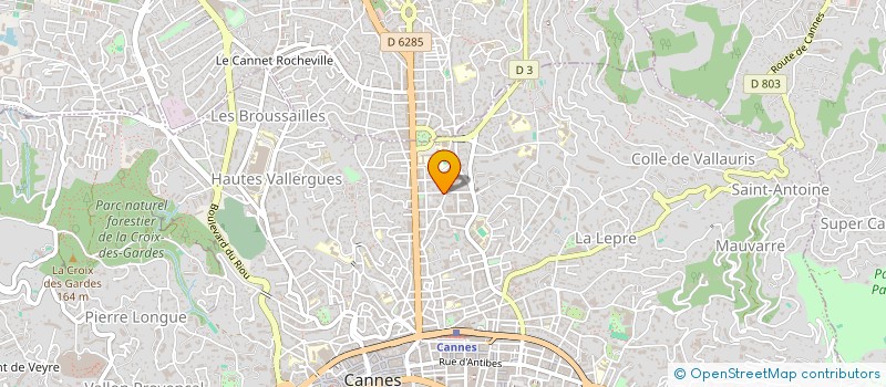 localisation de l'entreprise MONSIEUR JOEL ORTEGA à CANNES