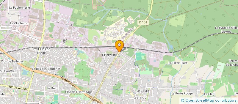 localisation de l'entreprise MONSIEUR JOEL OUEDRAOGO à FLEURY-LES-AUBRAIS