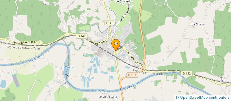 localisation de l'entreprise MONSIEUR JOEL OUZEAU  MANSAC