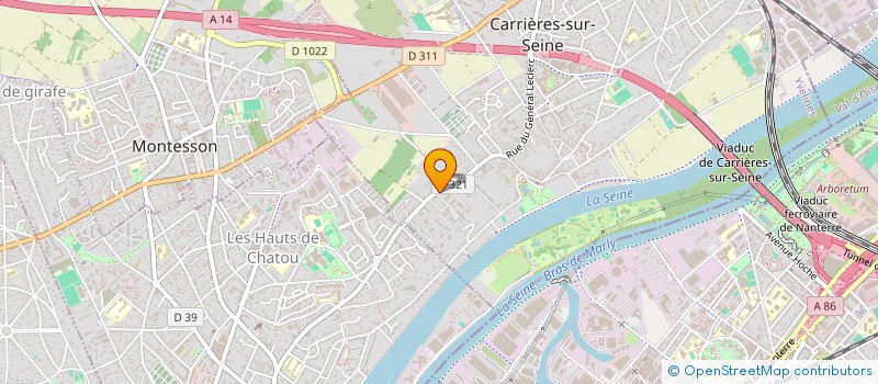 localisation de l'entreprise MONSIEUR JOEL OXYBEL à CARRIERES-SUR-SEINE
