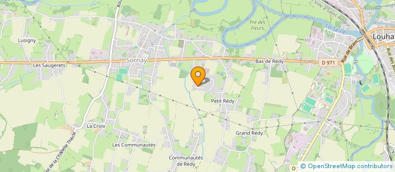 localisation de l'entreprise MONSIEUR JOEL PAGET  SORNAY