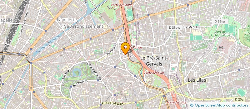 localisation de l'entreprise MONSIEUR JOEL PAMPHILE  PARIS