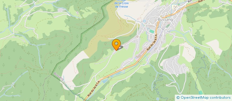 localisation de l'entreprise MONSIEUR JOEL PARMENTIER  BUSSANG