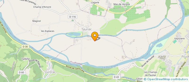 localisation de l'entreprise MONSIEUR JOEL PARROU  PRUDHOMAT