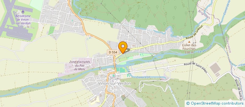 localisation de l'entreprise MONSIEUR JOEL-PATRICK FERREIRA MARTINS MELO  VINON-SUR-VERDON