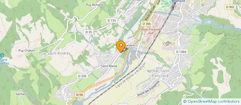 localisation de l'entreprise MONSIEUR JOEL PAUL  BRIANCON